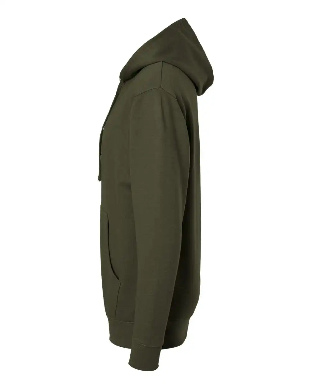 Independent Trading Co. Ss4500 Midweight Hooded Sweatshirt - Army Heather