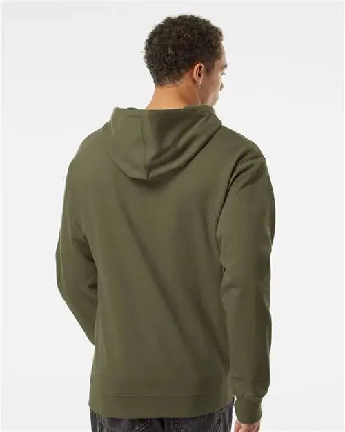 Independent Trading Co. Ss4500 Midweight Hooded Sweatshirt - Army