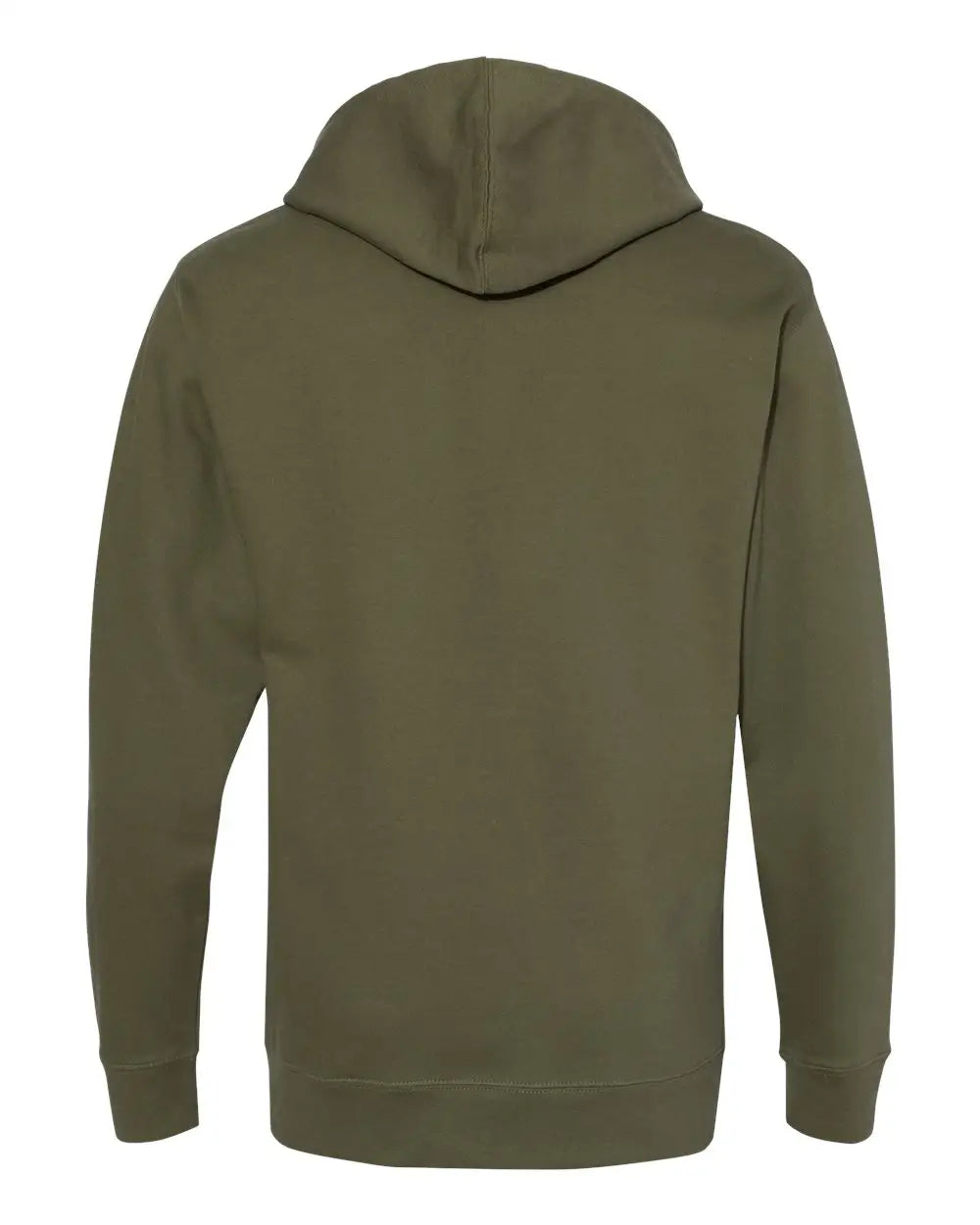 Independent Trading Co. Ss4500 Midweight Hooded Sweatshirt - Army - Olive / Xs