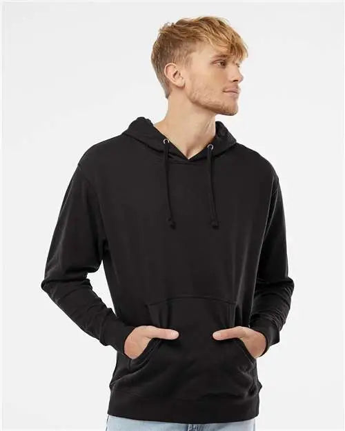 Independent Trading Co. Ss4500 Midweight Hooded Sweatshirt - Black