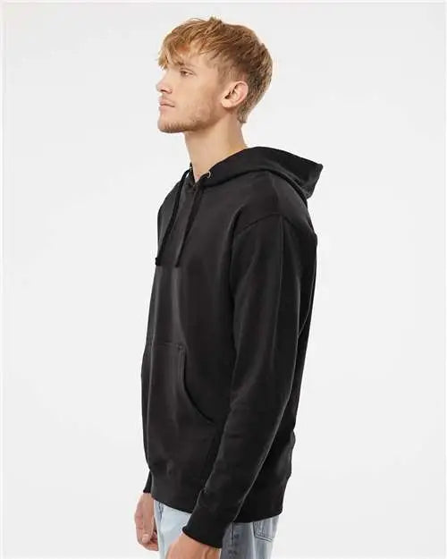Independent Trading Co. Ss4500 Midweight Hooded Sweatshirt - Black