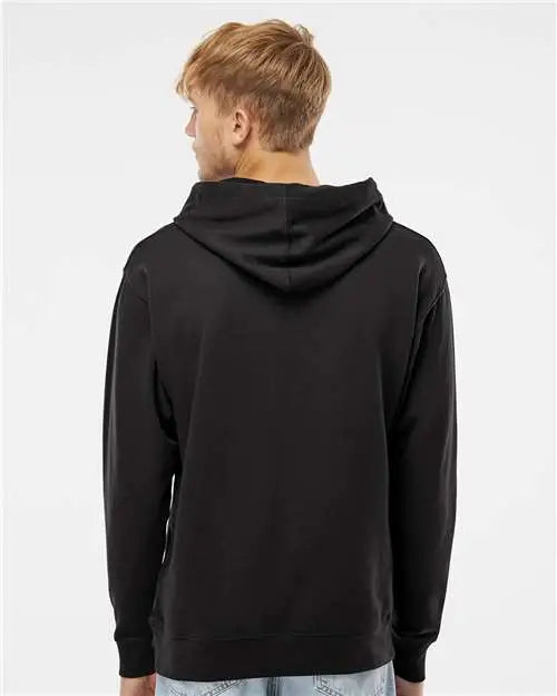 Independent Trading Co. Ss4500 Midweight Hooded Sweatshirt - Black