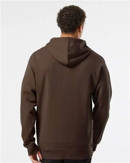 Independent Trading Co. Ss4500 Midweight Hooded Sweatshirt - Brown