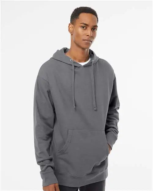 Independent Trading Co. Ss4500 Midweight Hooded Sweatshirt - Charcoal
