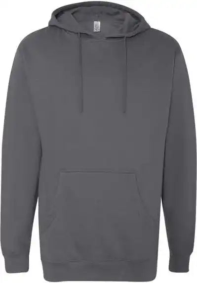 Independent Trading co Ss4500 Midweight Hooded Sweatshirt Charcoal