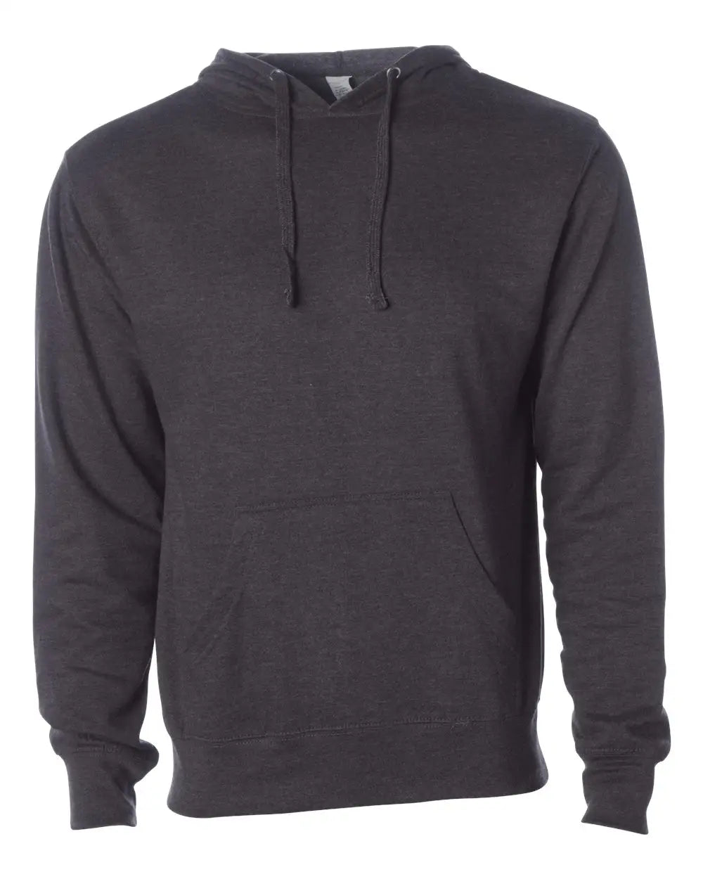 Independent Trading Co. Ss4500 Midweight Hooded Sweatshirt - Charcoal Heather - Dark Gray / Xs