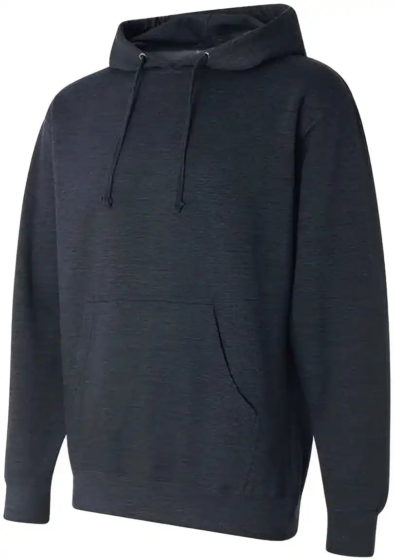 Independent Trading co Ss4500 Midweight Hooded Sweatshirt Classic Navy Heather