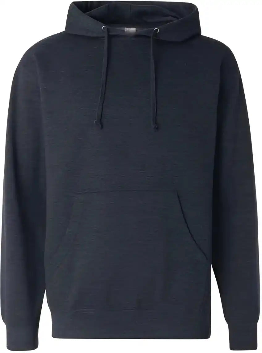 Independent Trading co Ss4500 Midweight Hooded Sweatshirt Classic Navy Heather