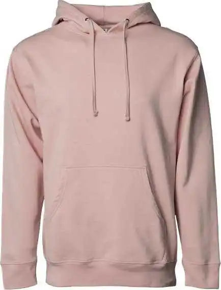 Independent Trading co Ss4500 Midweight Hooded Sweatshirt Dusty Pink