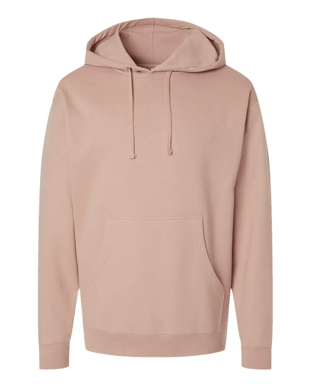 Independent Trading Co. Ss4500 Midweight Hooded Sweatshirt - Dusty Pink - Xs