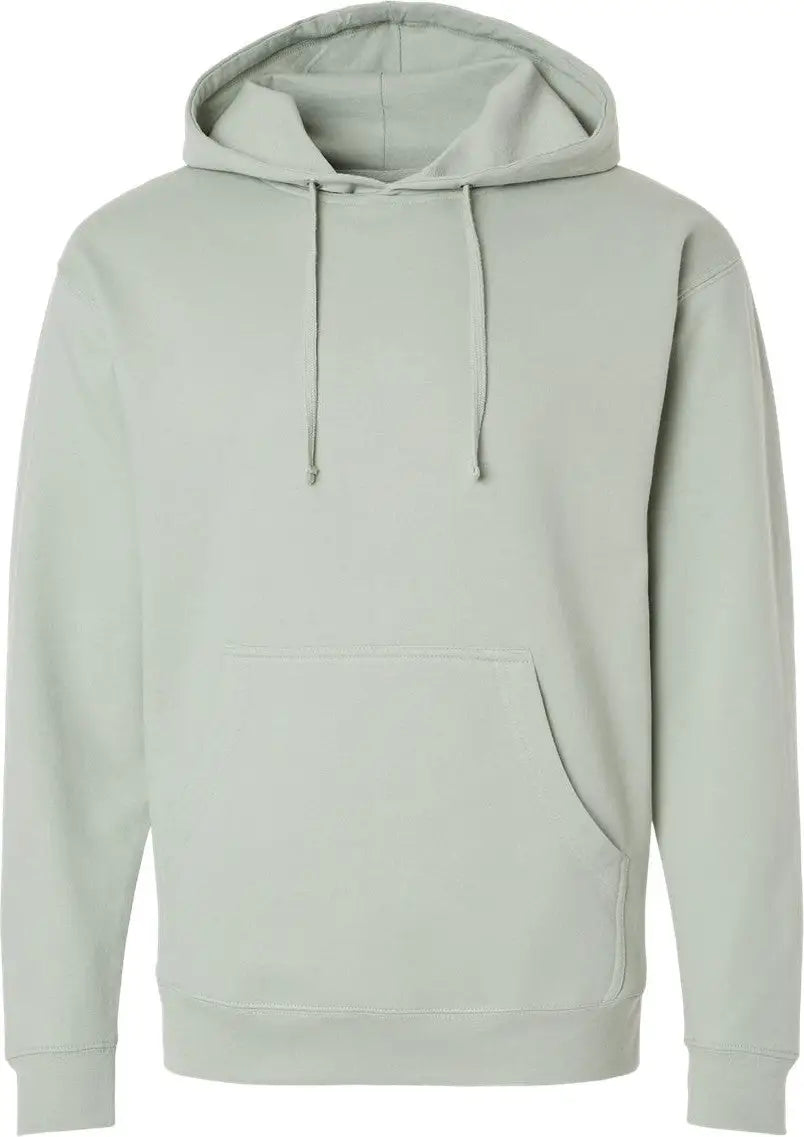 Independent Trading Co. Ss4500 Midweight Hooded Sweatshirt - Dusty Sage - Green / Xs