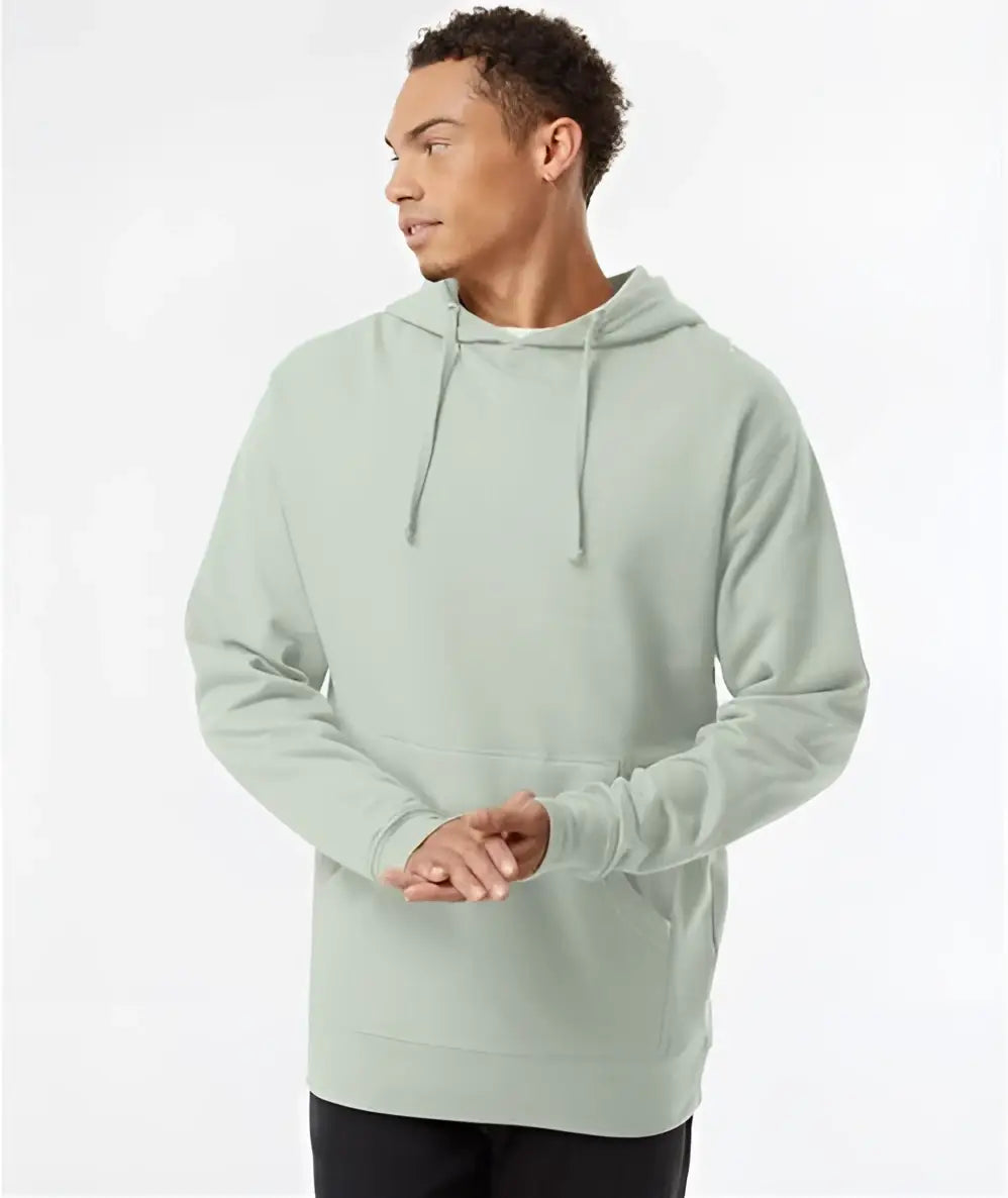 Independent Trading Co. Ss4500 Midweight Hooded Sweatshirt - Dusty Sage