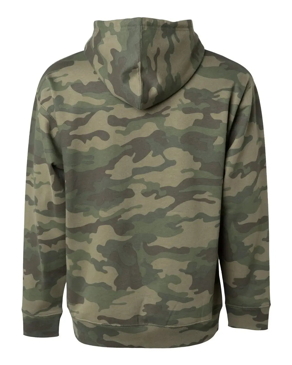 Independent Trading Co. Ss4500 Midweight Hooded Sweatshirt - Forest Camo