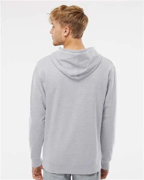 Independent Trading Co. Ss4500 Midweight Hooded Sweatshirt - Grey Heather
