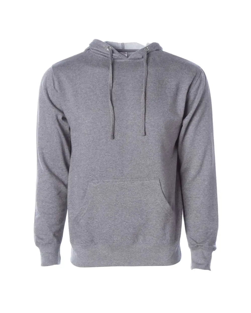 Independent Trading Co. Ss4500 Midweight Hooded Sweatshirt - Gunmetal Heather - Dark Gray / Xs