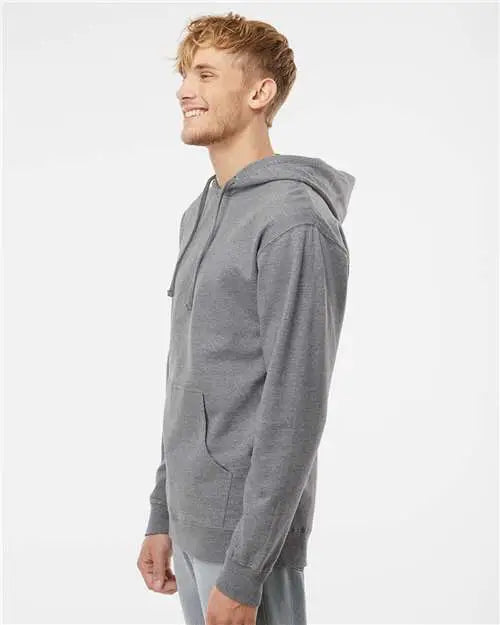 Independent Trading Co. Ss4500 Midweight Hooded Sweatshirt - Gunmetal Heather
