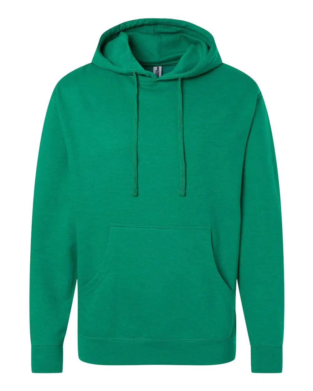 Independent Trading Co. Ss4500 Midweight Hooded Sweatshirt - Kelly Green Heather - Xs