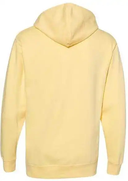 Independent Trading co Ss4500 Midweight Hooded Sweatshirt Light Yellow