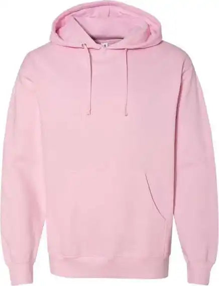 Independent Trading co Ss4500 Midweight Hooded Sweatshirt - Light Pink