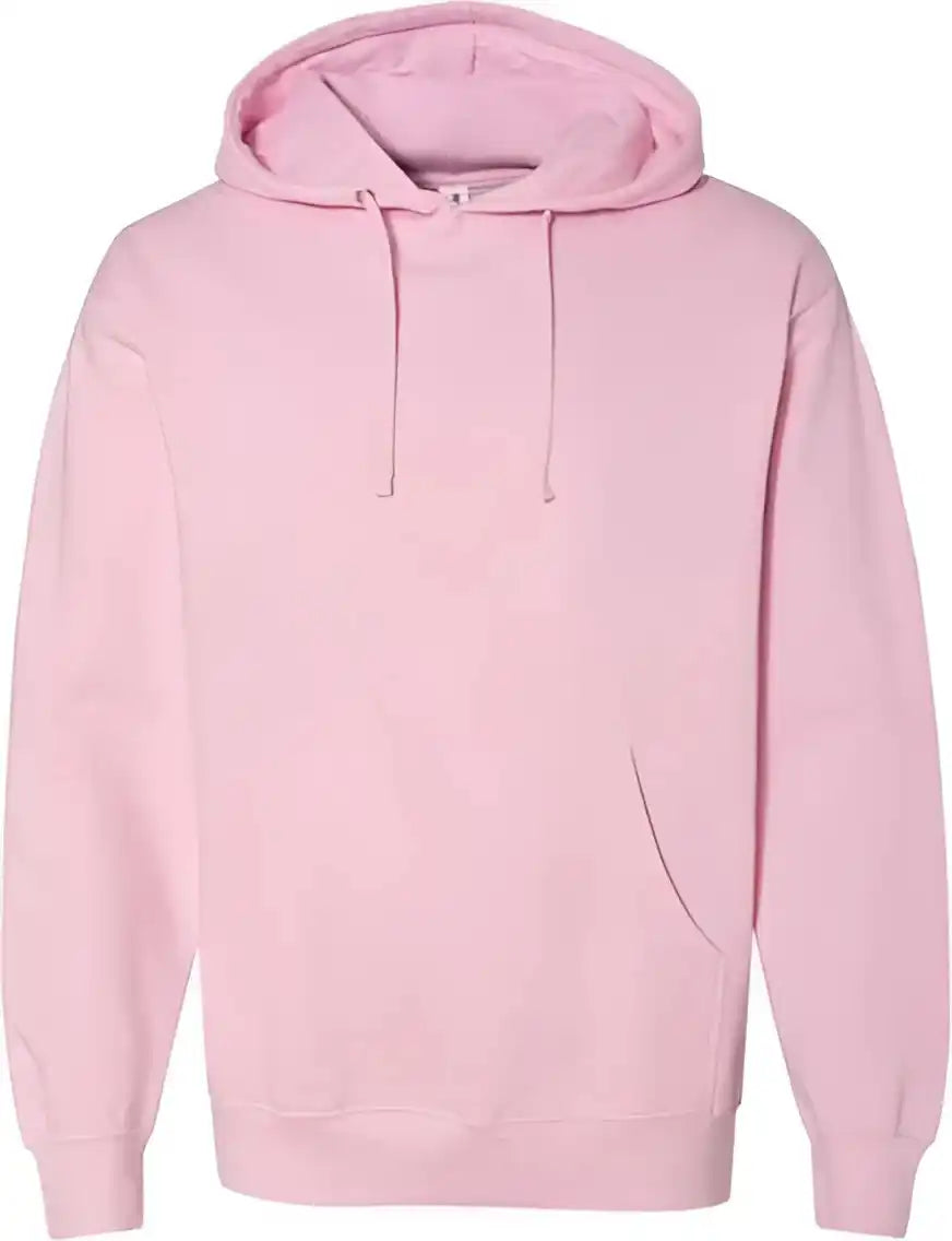 Independent Trading co Ss4500 Midweight Hooded Sweatshirt - Light Pink