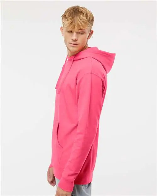 Independent Trading Co. Ss4500 Midweight Hooded Sweatshirt - Neon Pink