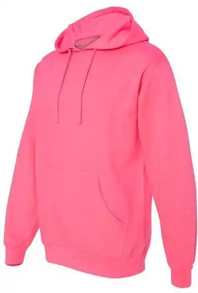 Independent Trading co Ss4500 Midweight Hooded Sweatshirt Neon Pink