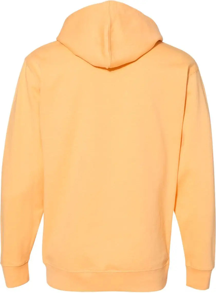Independent Trading Co. Ss4500 Midweight Hooded Sweatshirt - Peach - Orange / Xs
