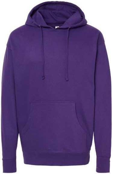 Independent Trading co Ss4500 Midweight Hooded Sweatshirt - Purple