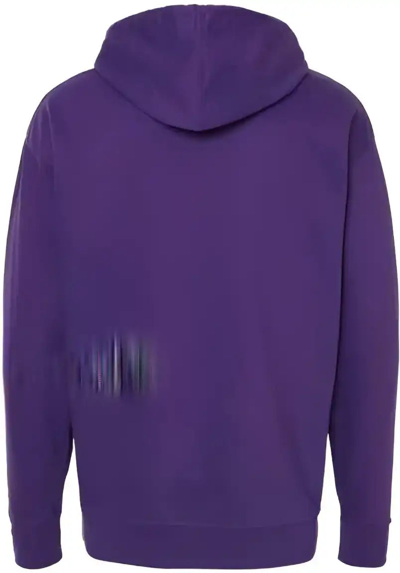 Independent Trading co Ss4500 Midweight Hooded Sweatshirt Purple