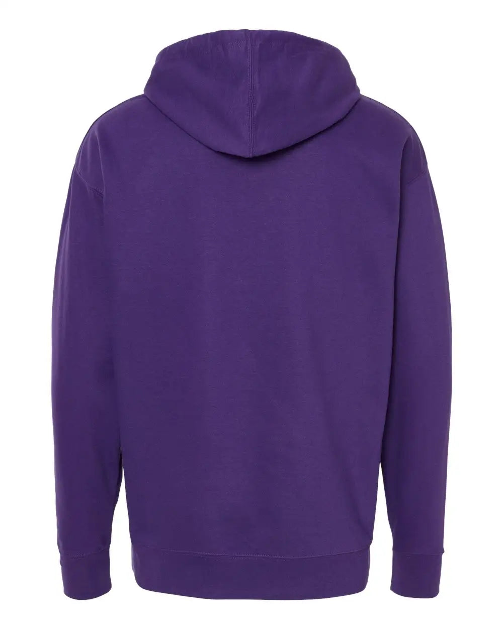 Independent Trading Co. Ss4500 Midweight Hooded Sweatshirt - Purple - Xs
