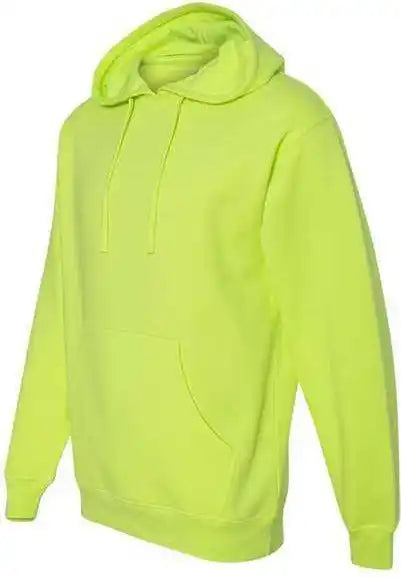 Independent Trading co Ss4500 Midweight Hooded Sweatshirt - Safety Yellow