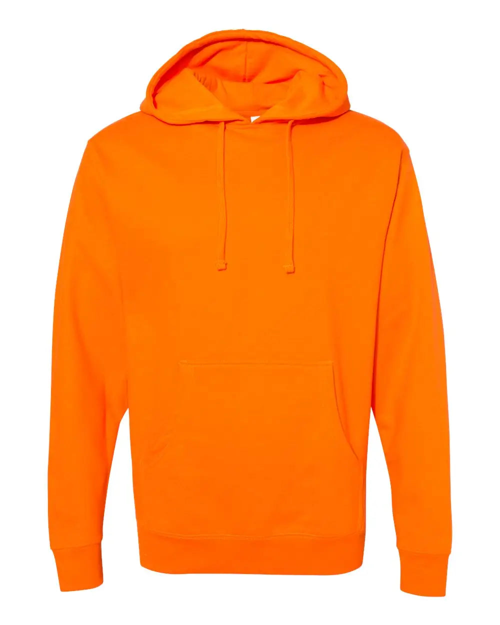 Independent Trading Co. Ss4500 Midweight Hooded Sweatshirt - Safety Orange - Xs