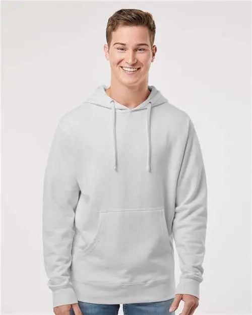 Independent Trading Co. Ss4500 Midweight Hooded Sweatshirt - Smoke