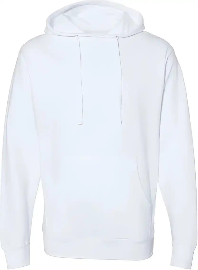 Independent Trading co Ss4500 Midweight Hooded Sweatshirt White