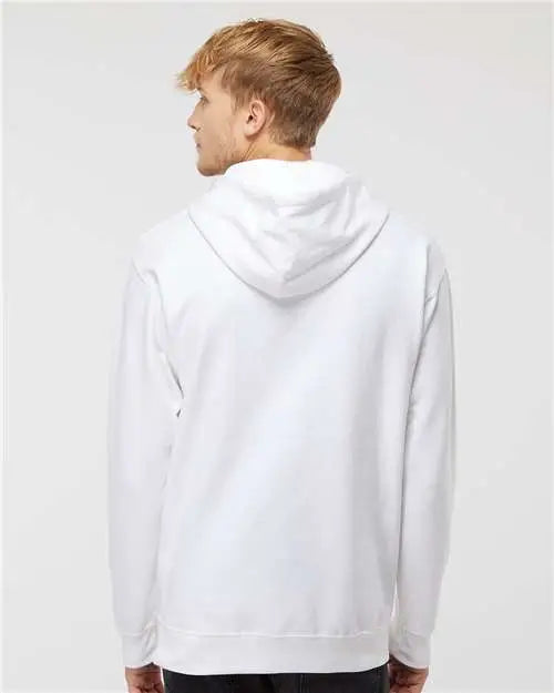 Independent Trading Co. Ss4500 Midweight Hooded Sweatshirt - White