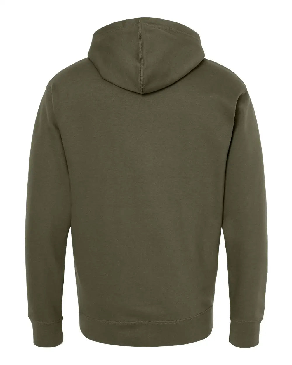 Independent Trading Co. Ss4500z Midweight Full-zip Hooded Sweatshirt - Army