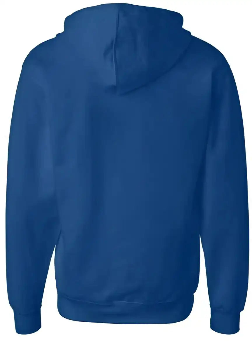 Independent Trading co Ss4500z Midweight Full Zip Hooded Sweatshirt Royal