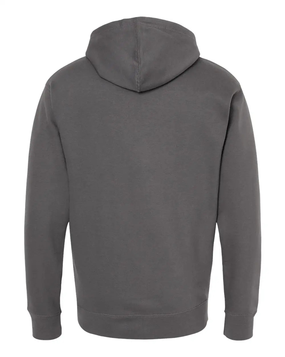 Independent Trading Co. Ss4500z Midweight Full-zip Hooded Sweatshirt - Charcoal