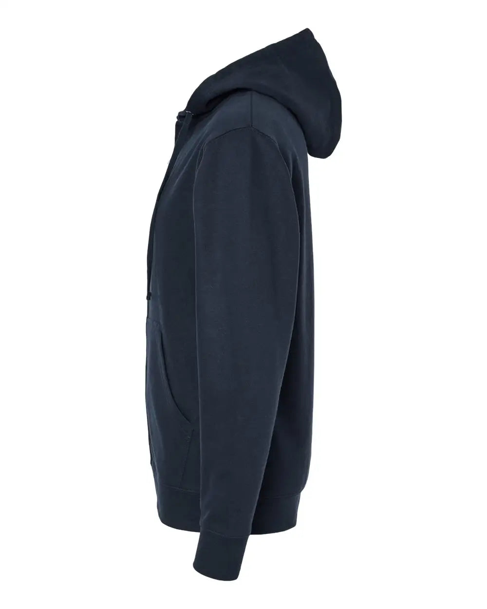 Independent Trading Co. Ss4500z Midweight Full-zip Hooded Sweatshirt - Navy