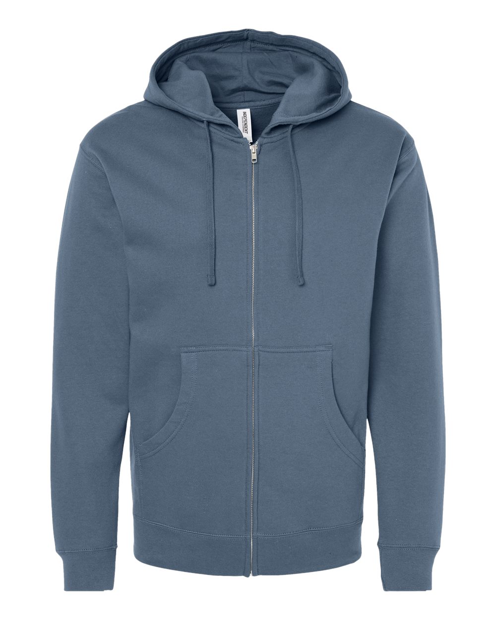 Independent Trading Co. Ss4500z Unisex Midweight Full-zip Hooded Sweatshirt - Storm Blue