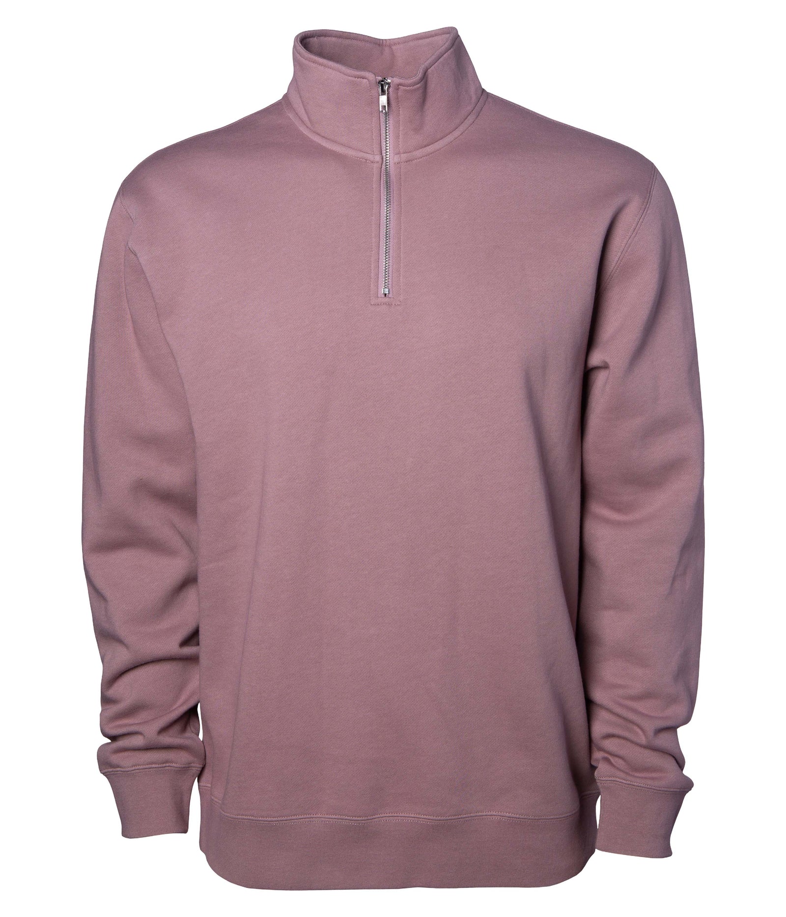 Independent Trading Co. Ss4600qz Midweight Quarter-zip Pullover - Orchid