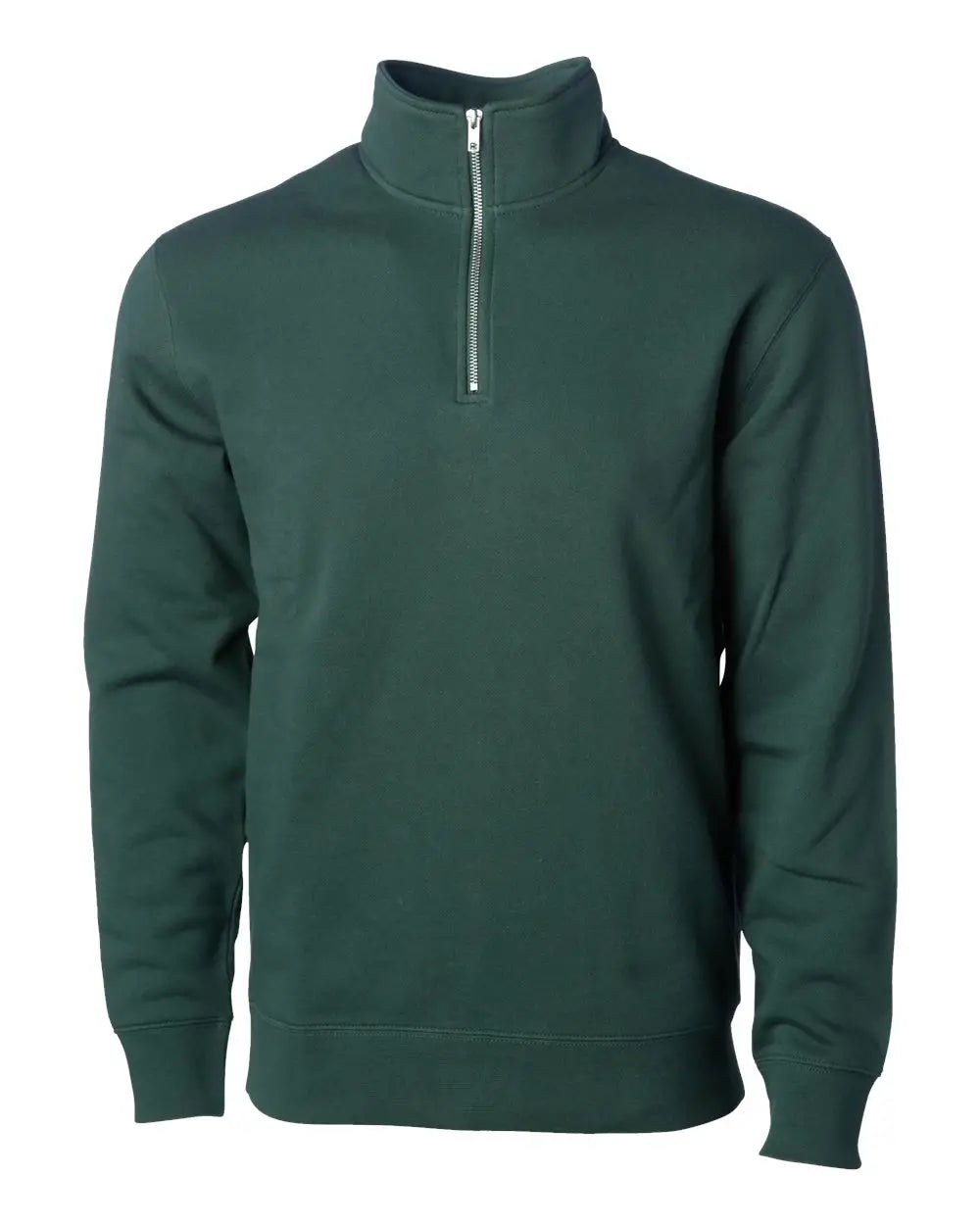 Independent Trading Co. Ss4600qz Midweight Quarter-zip Pullover - Alpine Green - Xs