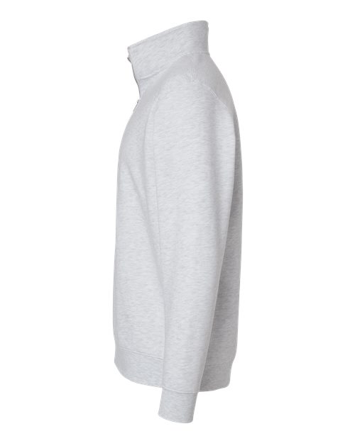 Independent Trading Co. Ss4600qz Midweight Quarter-zip Pullover - Ash Heather