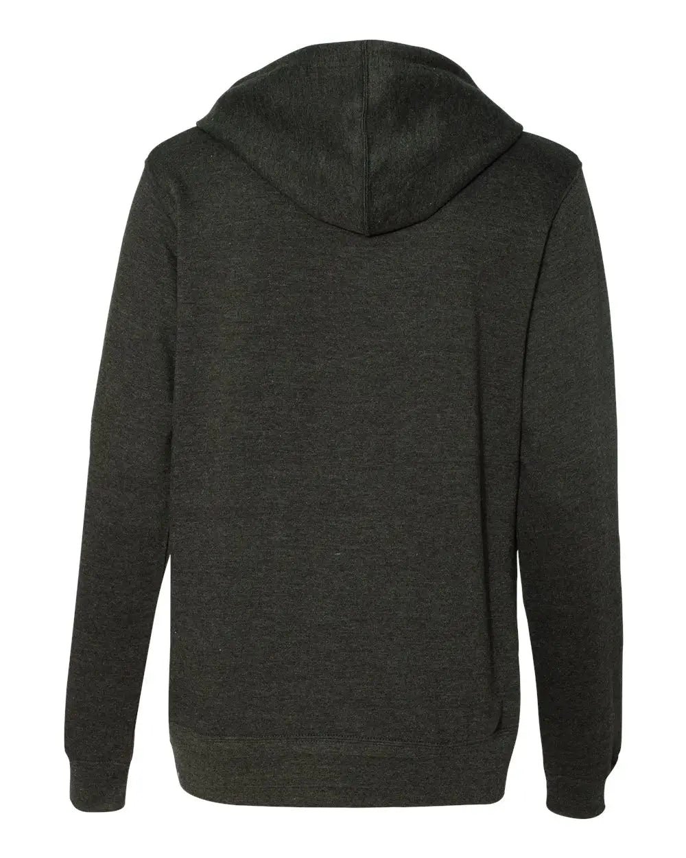 Independent Trading Co. Ss650 Juniors’ Heavenly Fleece Lightweight Hooded Sweatshirt - Charcoal Heather - Dark Gray / s