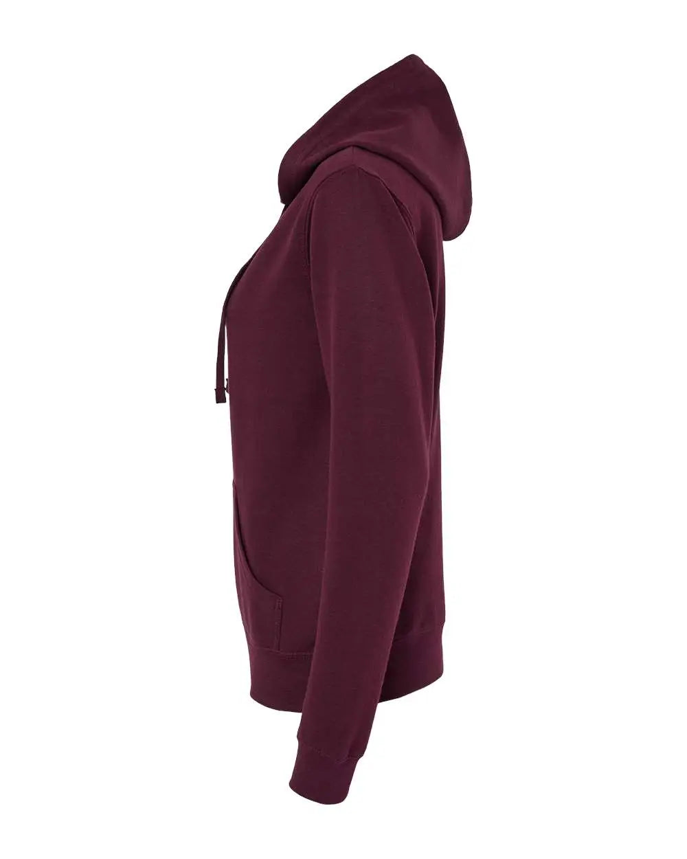 Independent Trading Co. Ss650 Juniors’ Heavenly Fleece Lightweight Hooded Sweatshirt - Light Blackberry