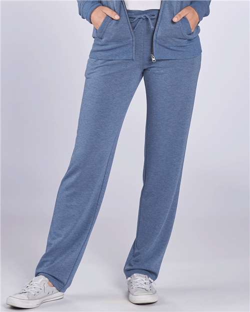 Indigo Heather Women&#39;s Dream Fleece Pants - BW6601