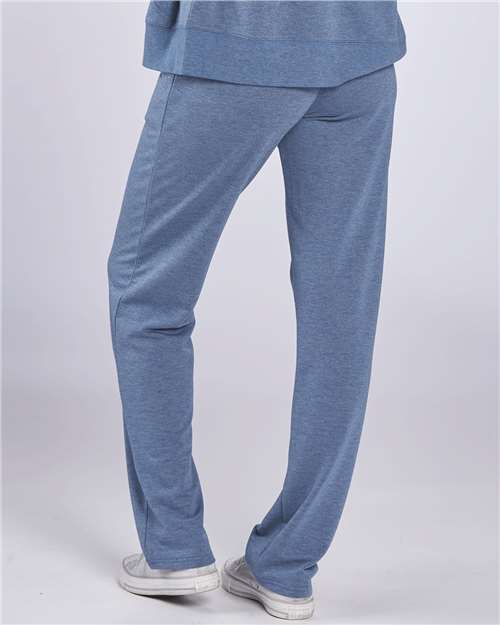 Indigo Heather Women&#39;s Dream Fleece Pants - BW6601
