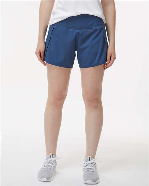 Indigo Women&#39;s Stretch Woven Lined Shorts - BW6103