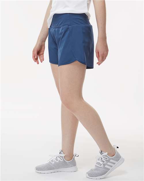 Indigo Women&#39;s Stretch Woven Lined Shorts - BW6103