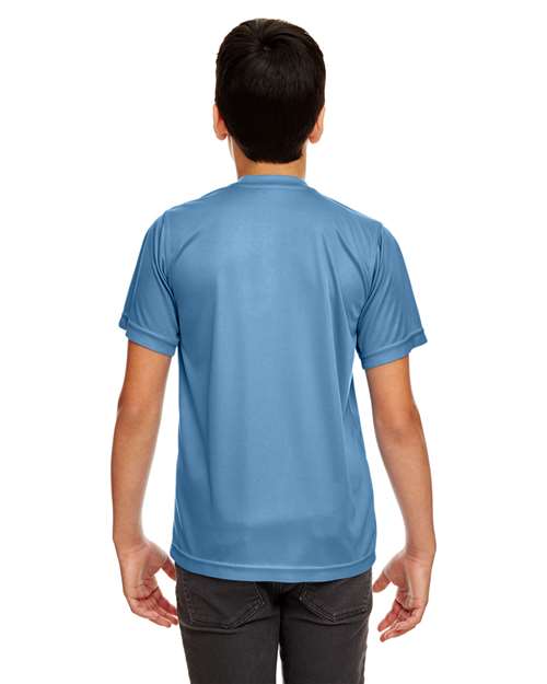 Indigo Youth Cool &amp; Dry Sport Performance Interlock T-shirt - 8420Y